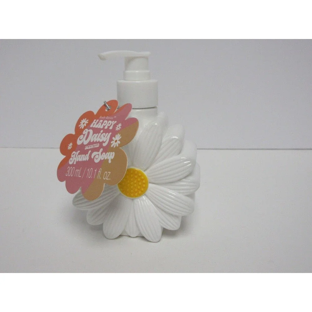 Body Raves Happy Daisy Scented Hand Soap Daisy Soap Dispenser